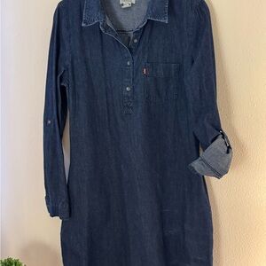 Levi's Denim Shirt Dress